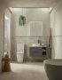 Tavistock Cadence 600mm Wall-Mounted Vanity Unit - Fluted Storm Grey