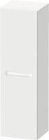 Duravit No.1 400 x 1320mm Semi-Tall Left Handed Cabinet - Matt White