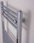 DQ Heating Essential 500 x 600mm Ladder Rail with H+ Element - Chrome