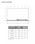 Coram Premier 8 1100mm Sliding Door Shower Enclosure - Chrome