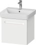 Duravit No.1 490mm Wall Hung 1 Drawer Vanity Unit (with Internal Drawer) - Matt White