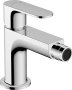 Hansgrohe Rebris S Single Lever Bidet Mixer with Metal Pop-Up Waste Set - Chrome
