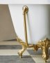 Tavistock Exposed Drain Pipe - Brushed Brass