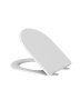 Tavistock Compass Round Open-Back Comfort Height Close Coupled Rimless Toilet