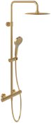 Villeroy & Boch Verve Exposed Shower System - Brushed Gold