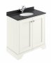 Bayswater 800mm Pointing White 2 Door Basin Cabinet