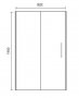 Spring 1600mm Sliding Door Shower Enclosure