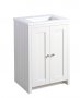 Tavistock Lansdown Linen White 600mm Underslung Unit & Basin