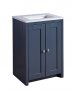 Tavistock Lansdown Matt Dark Grey 600mm Underslung Unit & Basin