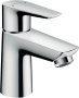 Hansgrohe Talis E Single Lever Basin Mixer 80 with Push-Open Waste