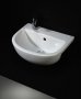 RAK Compact 40cm 1 Tap Hole Semi Recessed Basin (Left Hand)