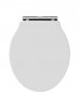 Bayswater Porchester White Soft Close Toilet Seat