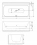 Bette Lux I Silhouette Side Rectangular Bath 180 x 90cm