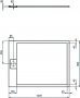 Ideal Standard i.life Ultra Flat S 1200 x 900mm Rectangular Shower Tray with Waste - Sand