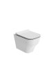 Tavistock Compass Square Wall-Hung Rimless Toilet