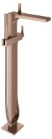 Keuco Edition 11 Single Lever Bath Mixer Free-Standing - Brushed Red Gold