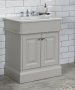 Silverdale Victorian 750mm Vanity Unit and Basin - French Grey