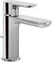 Villeroy & Boch O.Novo Single-Lever Basin Mixer with Push/Pull Rod Lever & Pop-Up Waste - Chrome