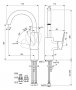 Ideal Standard Ceraplan Single Lever High Spout Basin Mixer