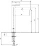 Villeroy & Boch Loop & Friends Tall Single-Lever Basin Mixer - Matt Black