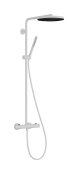 Hansgrohe Pulsify S Puro Showerpipe 260 1jet Ecosmart with Ecostat Fine - Matt White