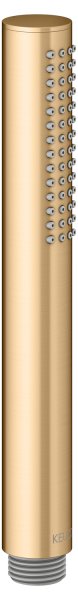 Keuco Round Pencil Hand Shower - Brushed Brass