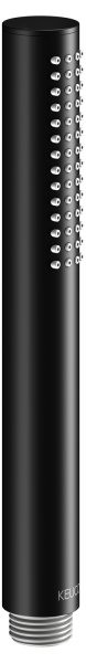 Keuco Round Pencil Hand Shower - Matt Black
