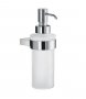 Smedbo Air Holder with Glass Soap Dispenser