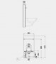 RAK Ecofix White Obelisk Cabinet Cistern For Wall Hung Bidet
