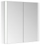 Keuco Somaris 800 x 700mm Wall-Mounted 2 Door Mirror Cabinet - Mirror Finish