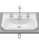 Roca Carmen 600mm 3 Tap Hole In-Countertop Basin