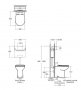 Armitage Shanks Contour 21 Plus Back-To-Wall Rimless Toilet - White with Smartguard