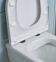 Tavistock Compass Round Closed-Back Close Coupled Rimless Toilet