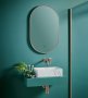 Scudo Aubrey 500 x 800mm LED Mirror - Brushed Bronze