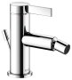 Keuco IXMO Single Lever Bidet Mixer with Pop-Up Waste (Pure Round Rosette) - Chrome