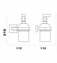 RAK Cubis Soap Dispenser