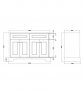 RAK Washington 1200mm Vanity Unit - White