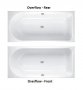 Bette Ocean Rectangular Bath 160 x 70cm (Overflow Front)