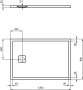 Ideal Standard UltraFlat Evo 1200 x 800mm Shower Tray - Silk White