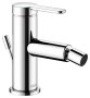 Keuco IXMO Single Lever Bidet Mixer with Pop-Up Waste (Flat Round Rosette) - Chrome