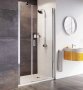 Roman Innov8 1500mm Pivot Door with In-line Panel (Alcove Fitting)