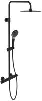 Villeroy & Boch Verve Exposed Shower System - Matt Black