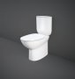 RAK Morning Comfort Height Rimless Close Coupled Back To Wall Toilet