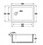 RAK Lab Sinks 585 x 365 x 200mm Laboratory Sink 3