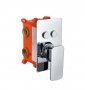 RAK Resort Thermostatic Dual Outlet Concealed Shower Valve