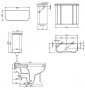 BC Designs Victrion Low Level Toilet