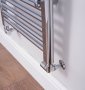 DQ Heating Essential 500 x 800mm Ladder Rail with Essential Element - Chrome