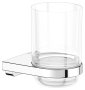 Keuco Collection Moll Tumbler Holder with Crystal-Glass - Chrome
