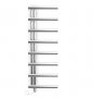 Bisque Chime Electric Left Hand Chrome 1450 x 500mm Towel Rail