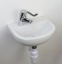 RAK Compact 38cm 1 Tap Hole Special Needs Basin With No Overflow